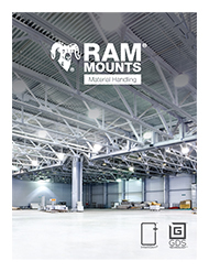 RAM Mounts katalog držáků na vysokozdvižné vozíky a manipulační techniku